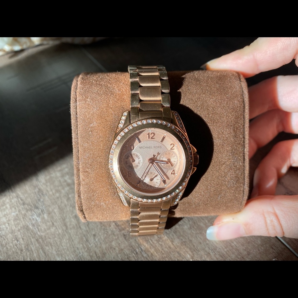 Michael Kors Rose Gold Watch